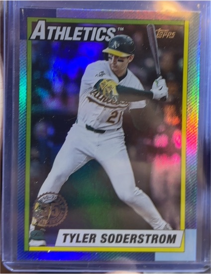 2025 Topps Update #U90-2 Tyler Soderstrom — front