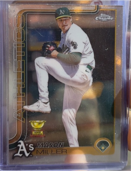 2025 Topps Chrome #142 Mason Miller — front