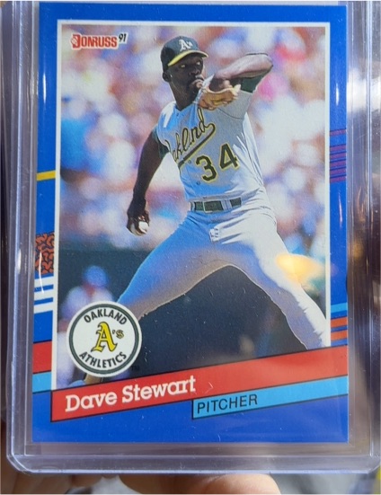 1991 Donruss #102 Dave Stewart — front