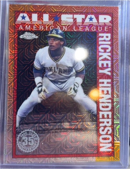 2025 Topps Series 2 #90ASC-1 Rickey Henderson — front