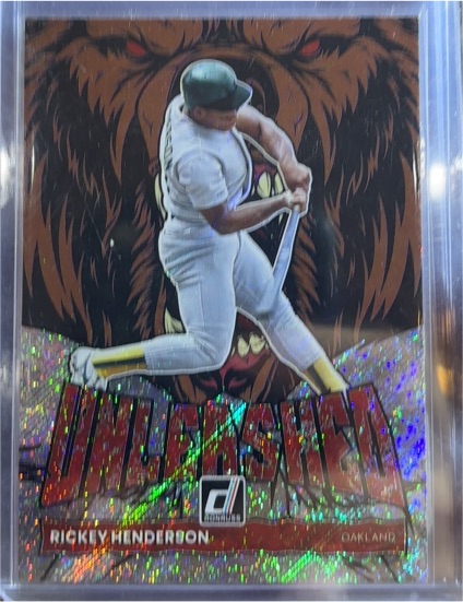 2022 Donruss Unleashed #UL-17 Rickey Henderson — front