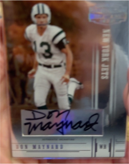 2005 Donruss Gridiron Gear #96 Don Maynard — front