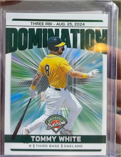 2024 Panini Prospect Edition #13 Tommy White Domination — front