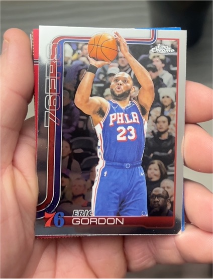 2025-26 Topps Chrome #184 Eric Gordon — front