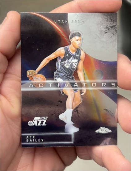 2025-26 Topps Chrome #AC-15 Ace Bailey Activators Rookie — front