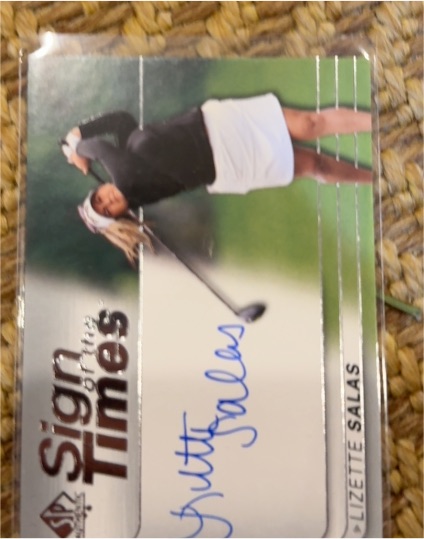 2021 Upper Deck SP Authentic Sign of the Times #SOTT-LS Lizette Salas — front