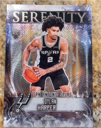2025-26 Topps Chrome #SY-12 Dylan Harper Serenity — front