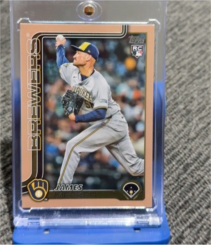 2025 Topps Update #US326 James Meeker — front