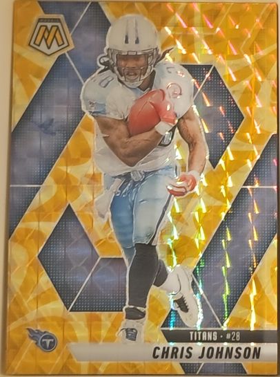 2025 Panini Mosaic #224 Chris Johnson — front