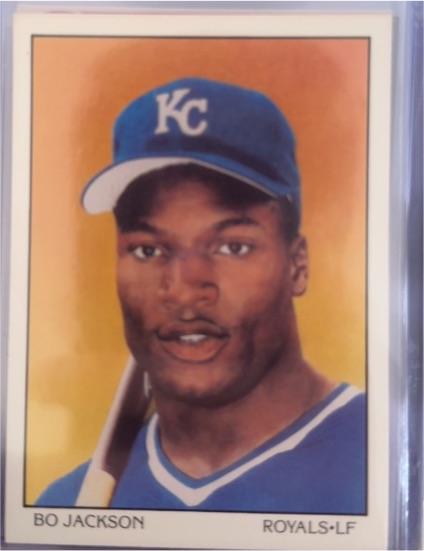 1990 Score #687 Bo Jackson — front