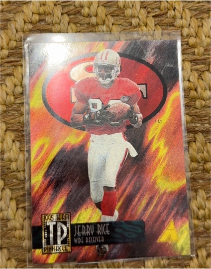 1995 Pinnacle Team Pinnacle #5 Jerry Rice — front