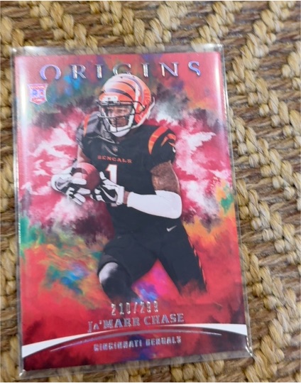 2021 Panini Origins #210 Ja'Marr Chase — front