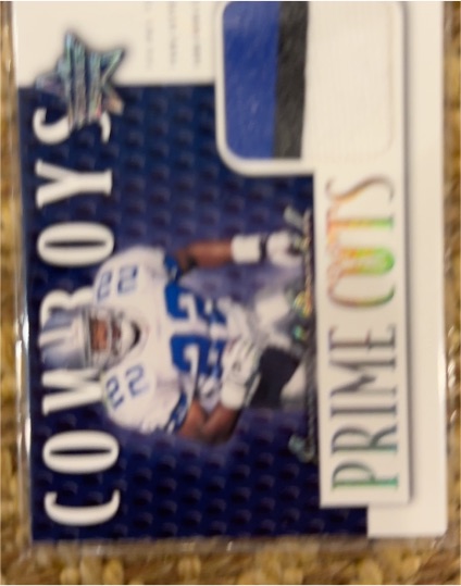 1999 Leaf Rookies & Stars Football Prime Cuts #PC14 Emmitt Smith — front