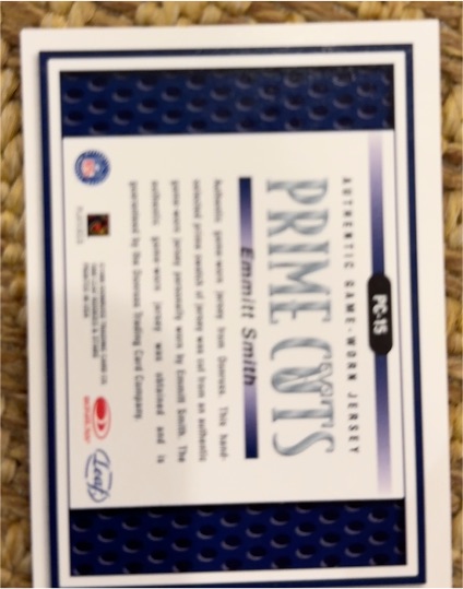 Prime Cuts PC-15 Eddie Smith Authentic Game-Worn Jersey — front