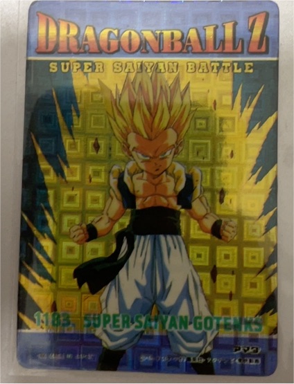 1995 Dragon Ball Z Super Saiyan Battle #316 Super Saiyan Gotenks — front