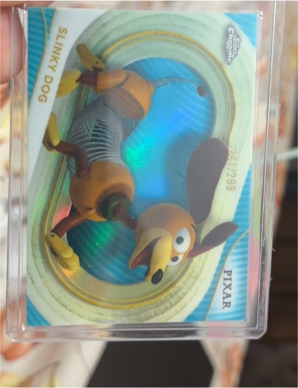 2025 Topps Chrome Disney #91 Slinky Dog — front