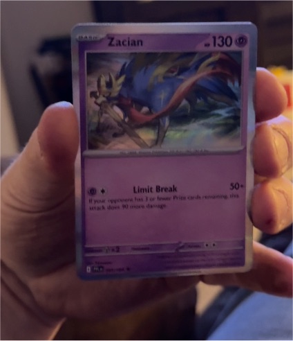 2025 Pokémon Phantasmal Flames #045 Zacian — front
