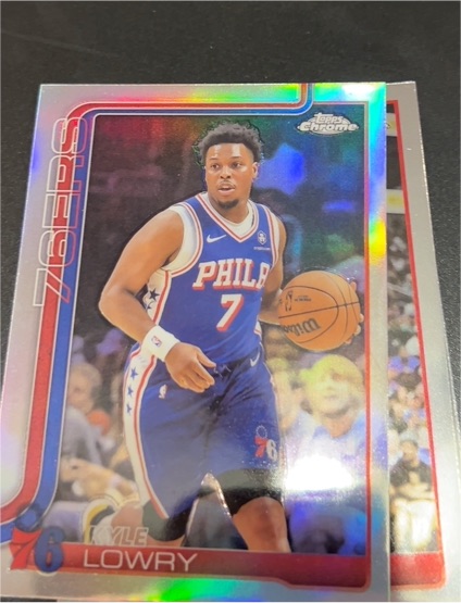 2025-26 Topps Chrome #152 Kyle Lowry — front