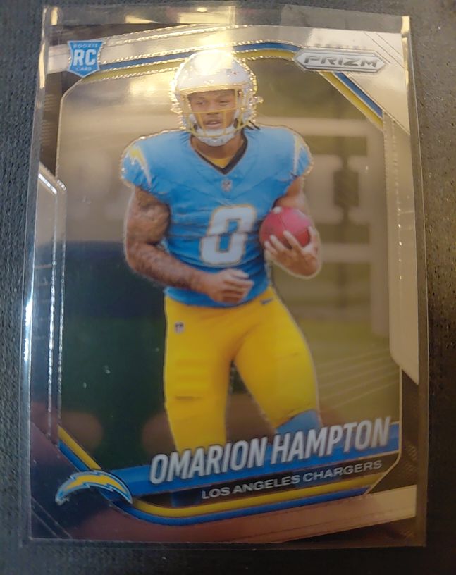 2025 Panini Prizm #355 Omarion Hampton — front