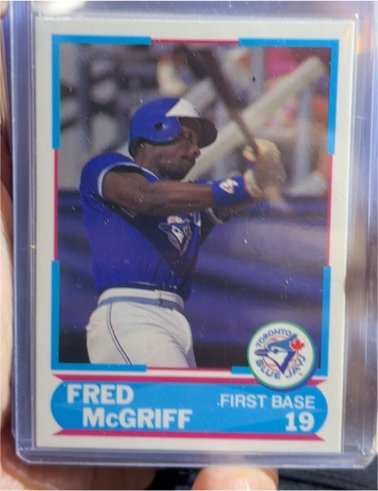 1988 Score Young Superstars Series II #28 Fred McGriff — front