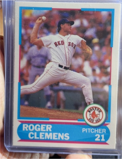 1988 Score Young Superstars Series II #23 Roger Clemens — front