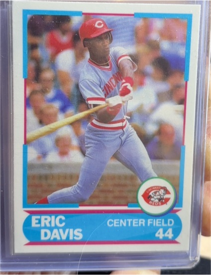 1988 Score Young Superstars II #10 Eric Davis — front
