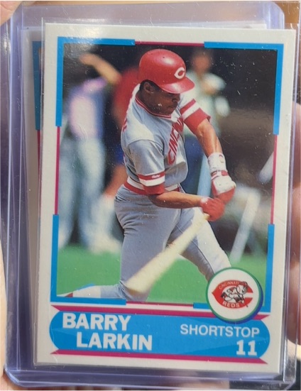 1988 Score Young Superstars Series II #34 Barry Larkin — front