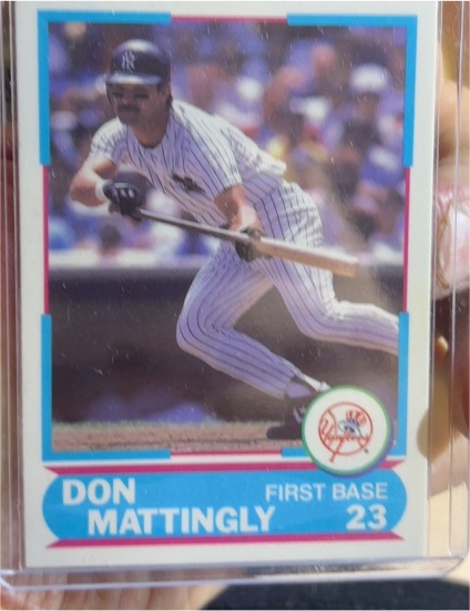 1988 Score #23 Don Mattingly — front