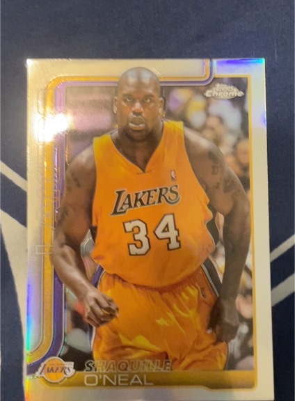 2025-26 Topps Chrome #242 Shaquille O'Neal — front
