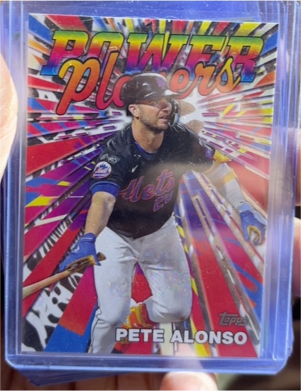 2025 Topps Series 1 Celebration #PP-10 Pete Alonso — front