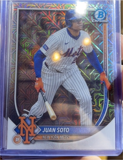 2025 Bowman Chrome #22 Juan Soto — front