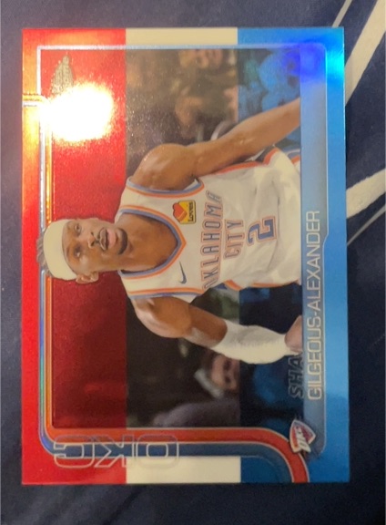 2025-26 Topps Chrome #141 Shai Gilgeous-Alexander — front