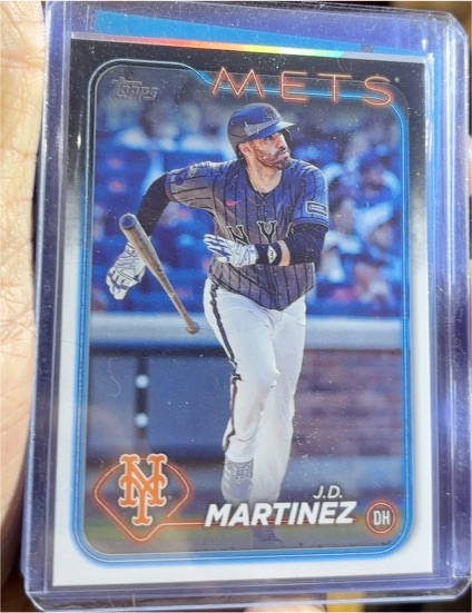 2024 Topps Update #US243 J.D. Martinez — front