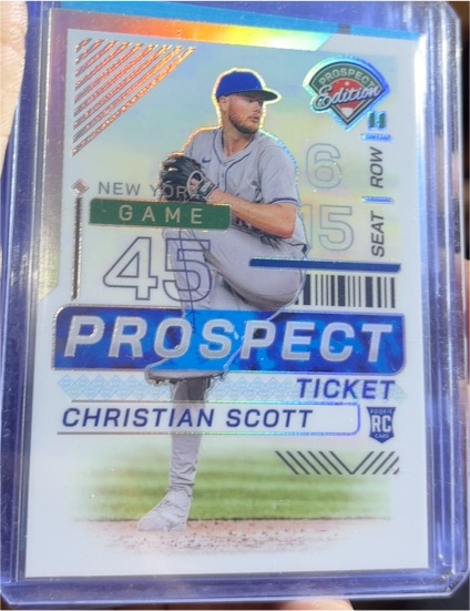 2024 Panini Prospect Edition #74 Christian Scott — front