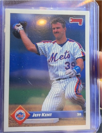 1993 Donruss #302 Jeff Kent — front