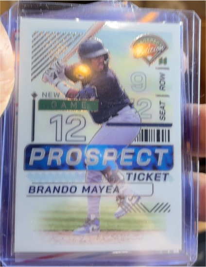 2024 Panini Prospect Edition #185 Brando Mayea — front