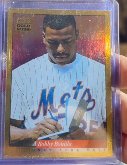 1994 Score Gold Rush #378 Bobby Bonilla — front