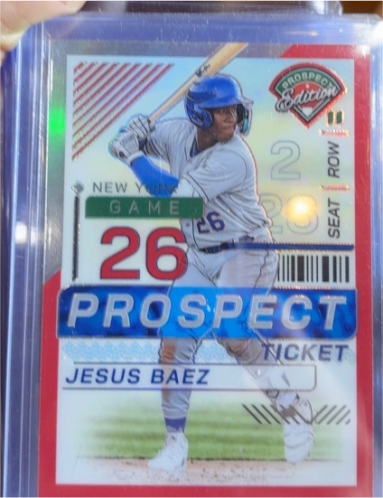 2024 Panini Prospect Edition #104 Jesus Baez — front