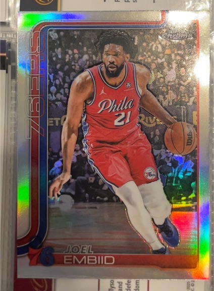 2025-26 Topps Chrome #149 Joel Embiid — front