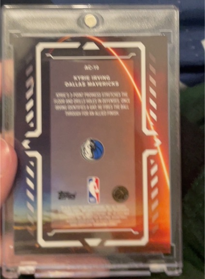 2025-26 Topps Chrome #AC-10 Kyrie Irving — front