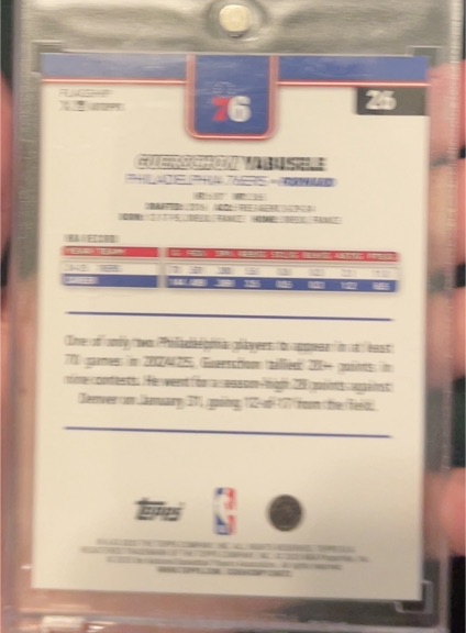 2025-26 Topps #115 Shai Gilgeous-Alexander — front