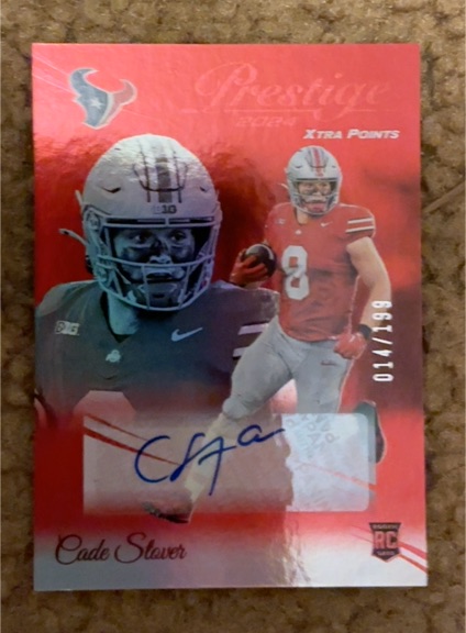 2024 Panini Prestige Xtra Points #Cade Stover — front