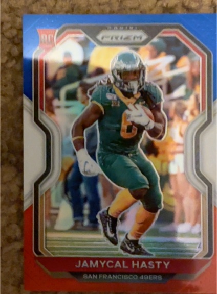2020 Panini Prizm #303 Jamycal Hasty — front