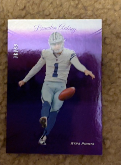 2024 Panini Prestige #81 Brandon Aubrey Xtra Points — front