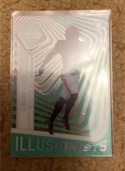 2021 Panini Illusions - Illusionists #ILL-16 Ja'Marr Chase — front