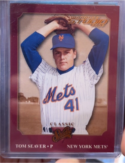 2002 Donruss Studio Classic #CS-7 Tom Seaver — front