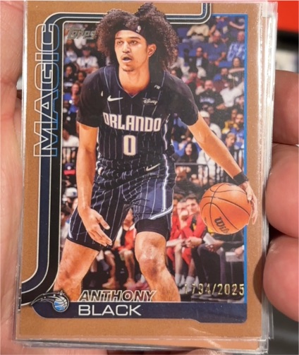 2025-26 Topps #89 Anthony Black — front