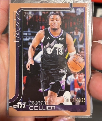 2025-26 Topps #133 Isaiah Collier — front