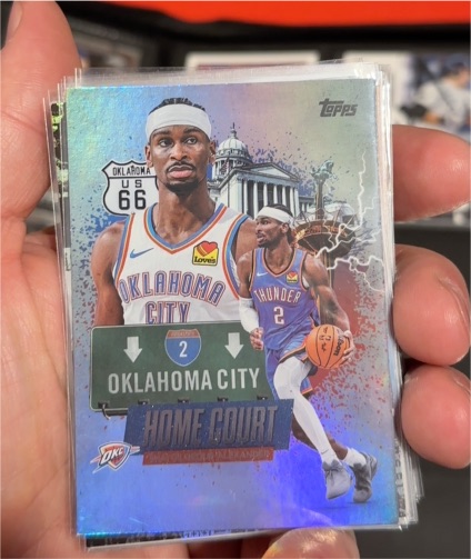 2025-26 Topps Basketball #HCA-5 Shai Gilgeous-Alexander Home Court — front
