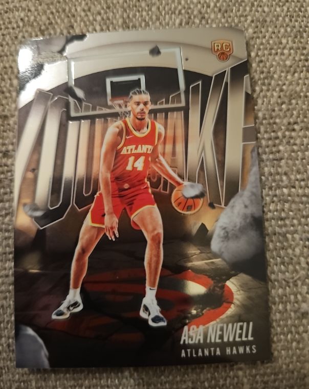 2025-26 Topps Chrome Youthquake #YQ-14 Asa Newell — front